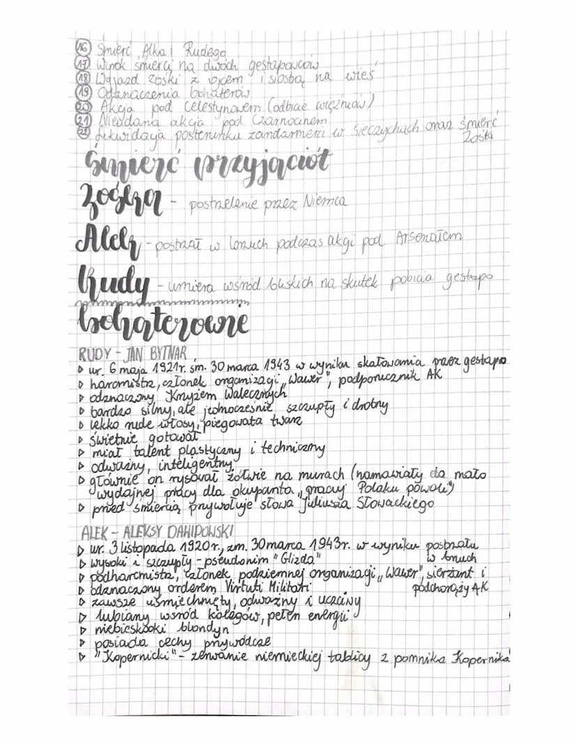 
<p>"Kamienie na szaniec" to opowieść, której autor, A. Kaminski, napisał, opierając się na pamiętnikach jednego z Bohaterów - Tadeusza Zawa