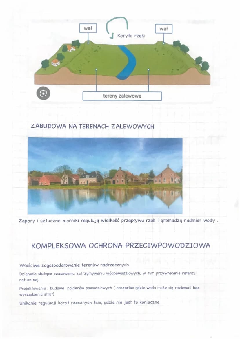 TEMAT 10-Ochrona przeciw powodziowaa występowanie i skutki powodzi
CZYM SĄ POWODZIE?
Powódź jest wtedy, gdy poziom wody podnosi się do tego 