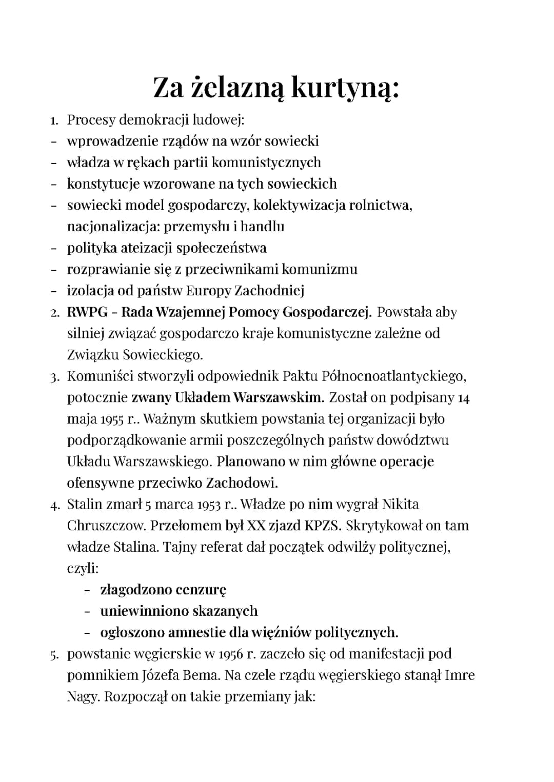 Za żelazną kurtyną 