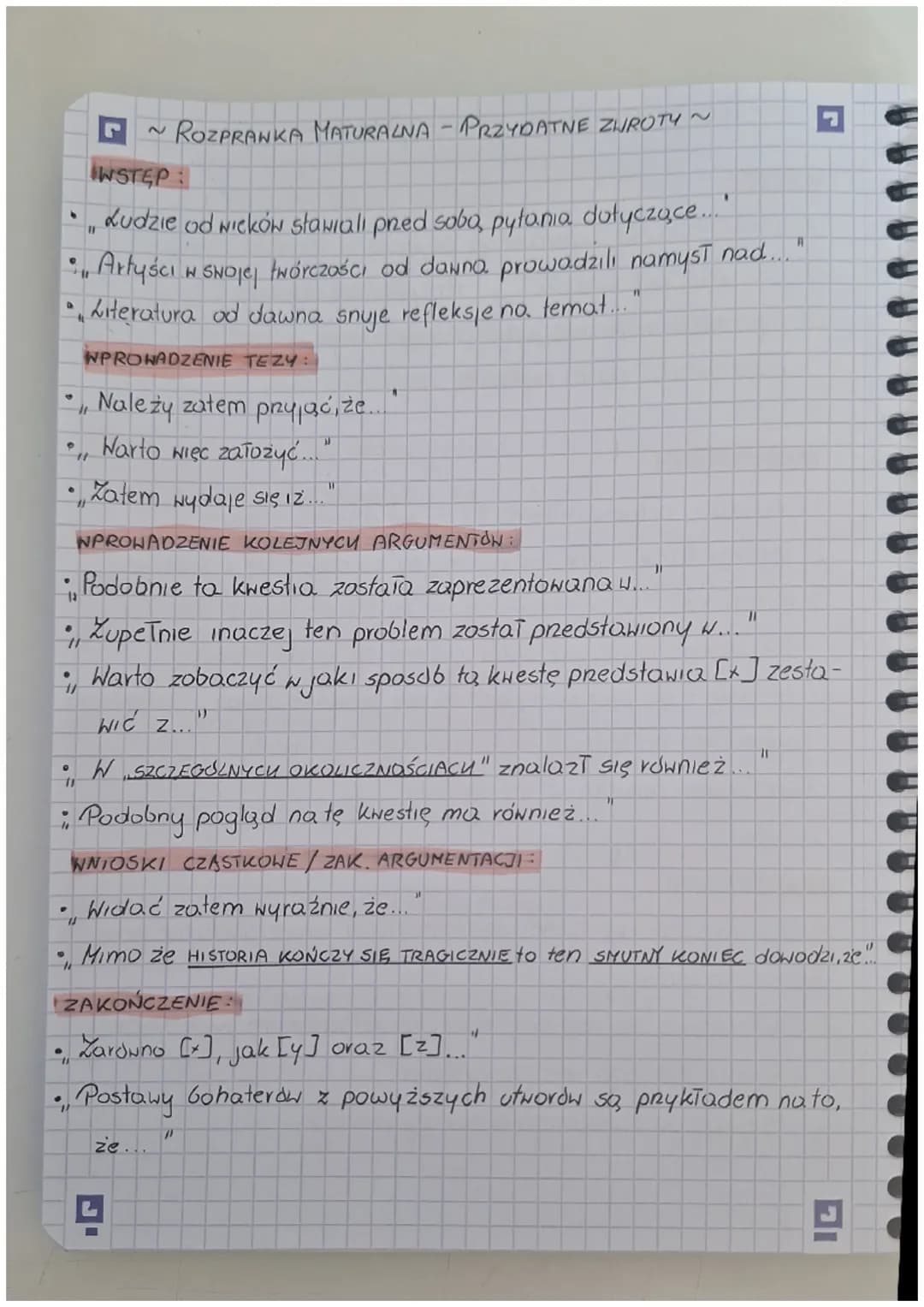 2
ROZPRANKA MATURALNA - PRZYDATNE ZWROTY~
"
WSTĘP
Ludzie od wieków stawiali przed sobą, pytania dotyczące...."
Artyści
W swojej twórczości o