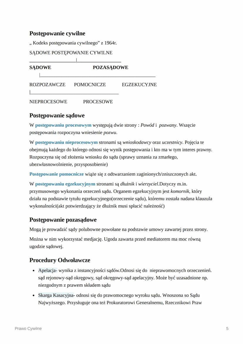 of
and
Se 8 Asawa
AXAS
Prawo Cywilne
Testament
Prawo Cywilne
Prawo Cywilne- system norm regulujących stosunki majątkowe i niemajątkowe międz