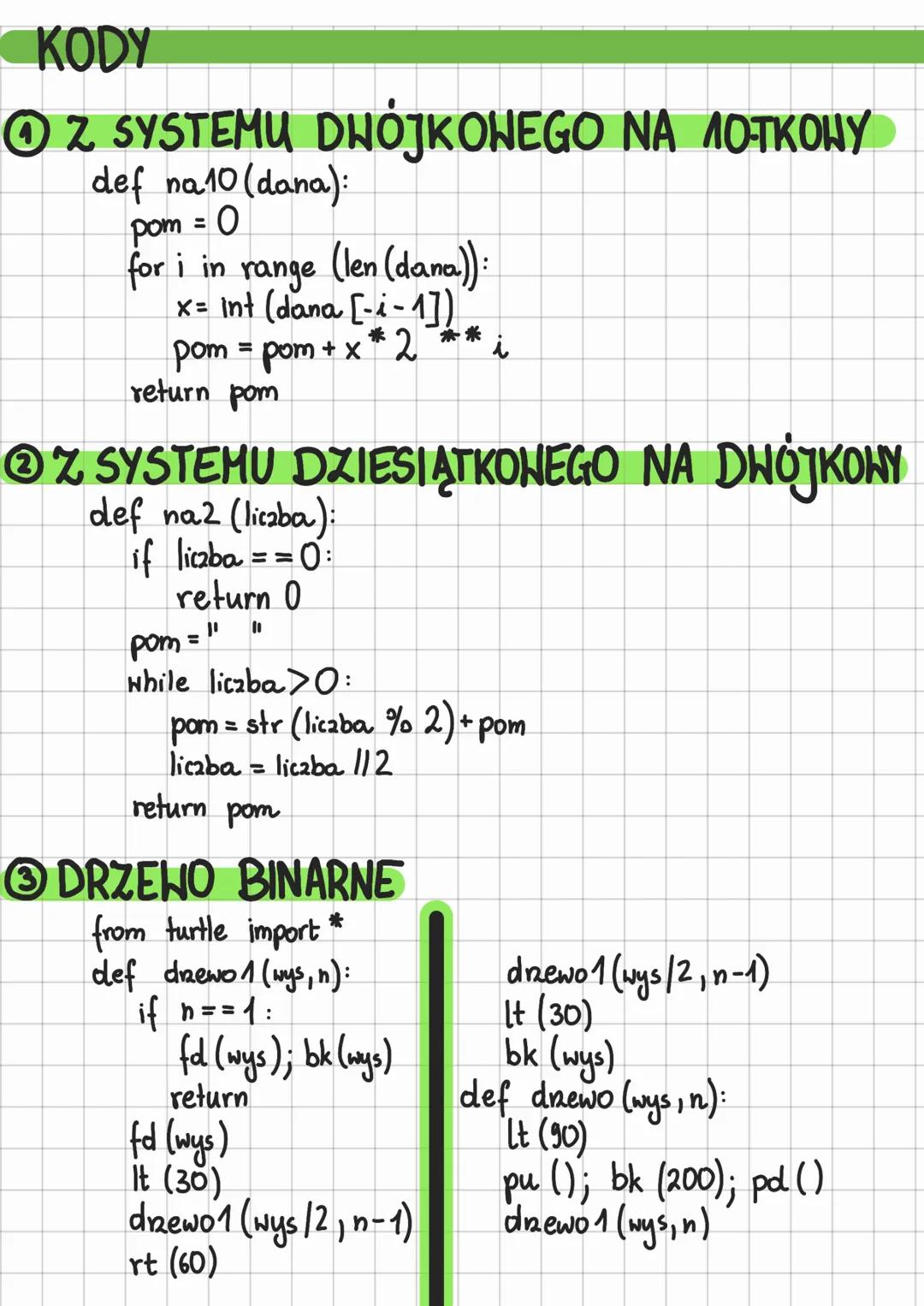 INFORMATYKA
SYSTEM DHOTKONY
System 20pisu licab przy pomary 0 i 1
przykład: 29 = 11101, bo
resata 2 dzielenia 29 przez 2
↳y dzielimy do mome