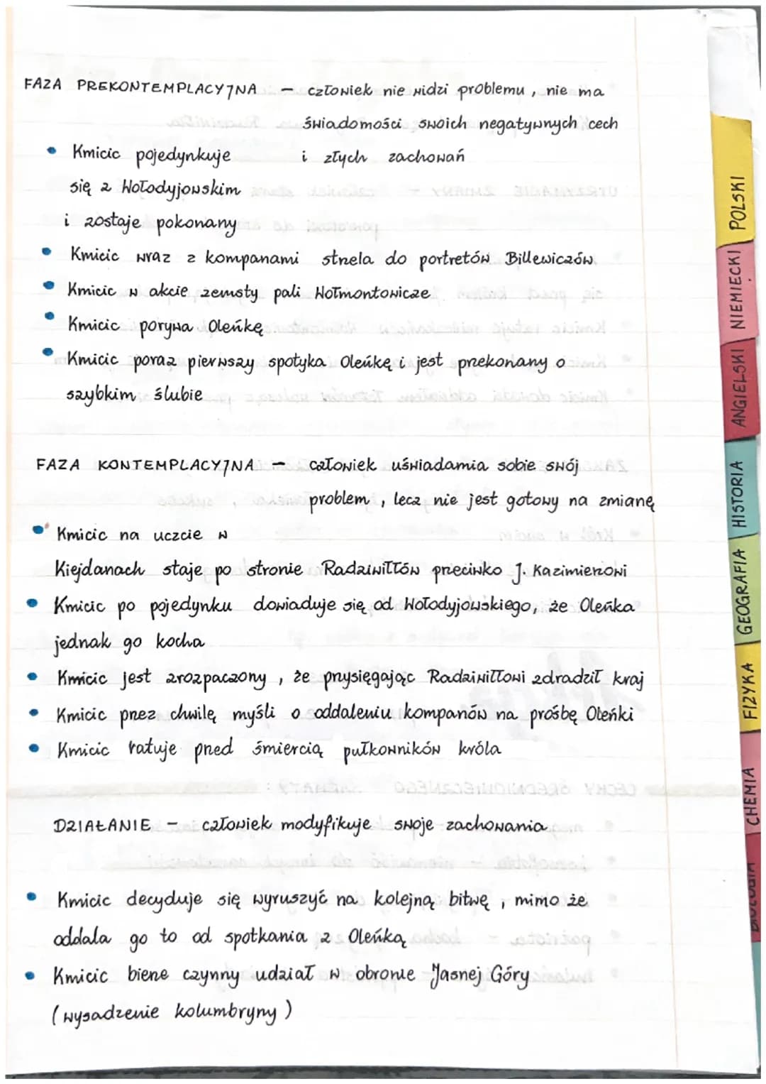 Lekcja
FABUŁA
سمت تابستان 09.2023 .13
WĄTEK
dotyczy tematu lub postaci
AKCJA ciąg wydaneń połączonych tańcuchem
-
HISTORIA W KSZTAŁCIE LITER