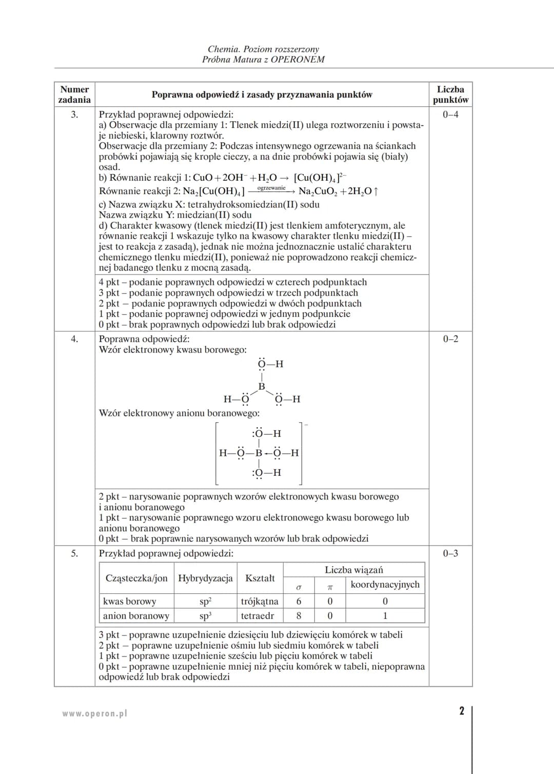 Zadania z chemii na maturę: Matura chemia 2024 i poprzednie lata