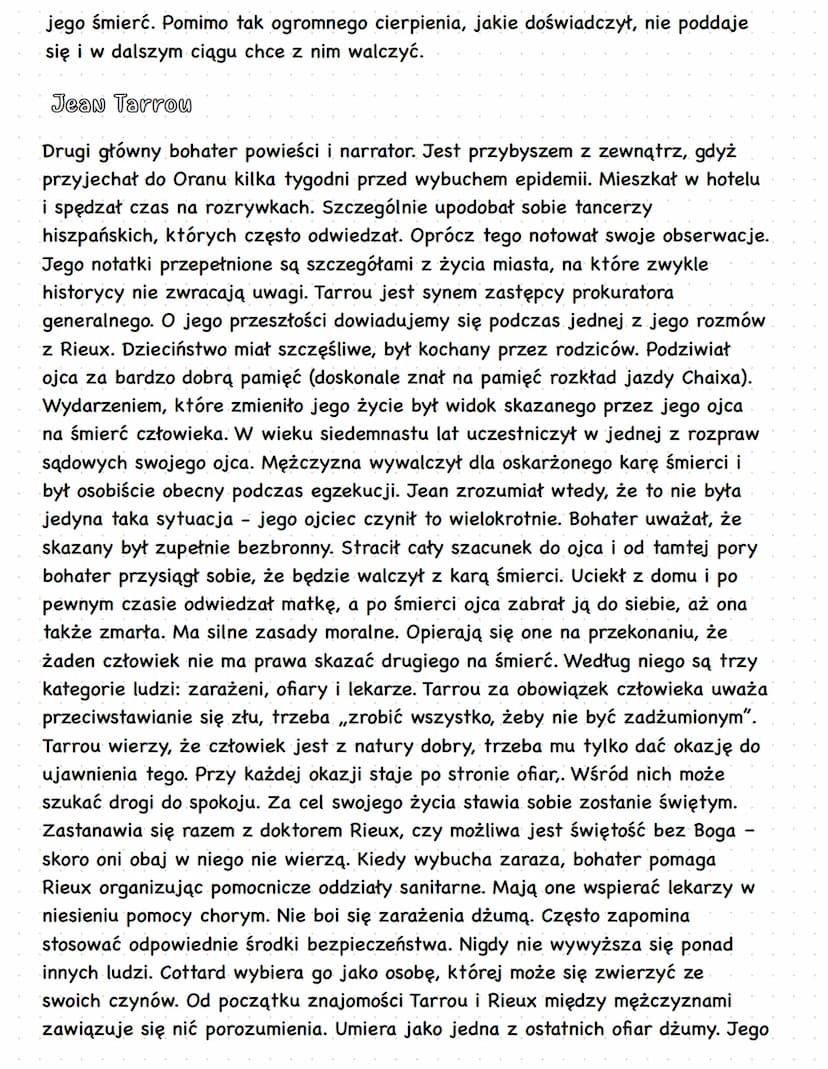 gatunek
●
powieść
nawiązuje do filozofii egzystencjalizmu
wykorzystuje model powieści parabolicznej
DZUMA
geneza
utwór stanowi niejako reakc