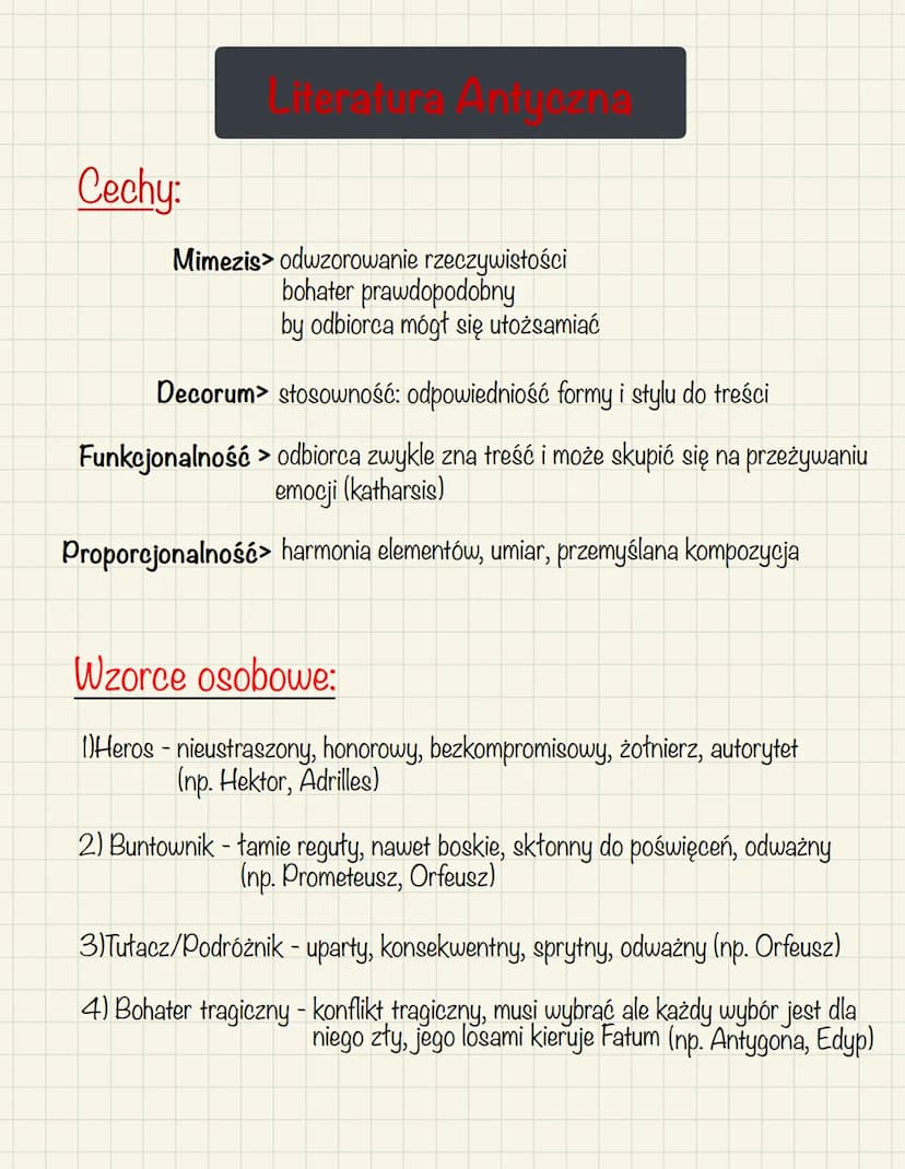 Antygona
Czas akcji: rozgrywa się w ciągu 24 godzin
Miejsce akcji: Pałac Królewski w Tebach
Bohaterowie:
> Kreon - król Teb, wuj Antygony, j