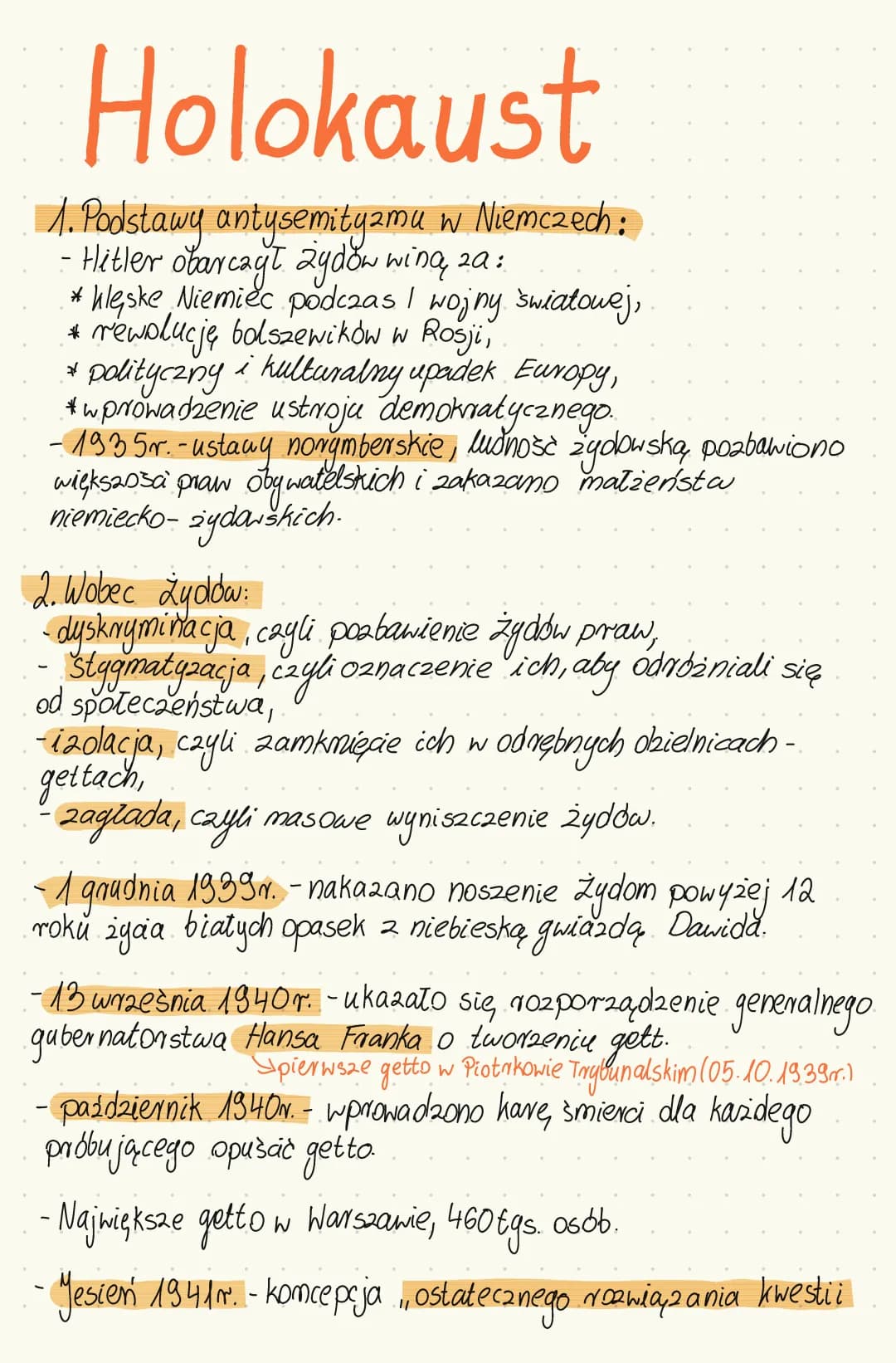 Mapa obozów koncentracyjnych w Polsce i historia powstania w getcie warszawskim