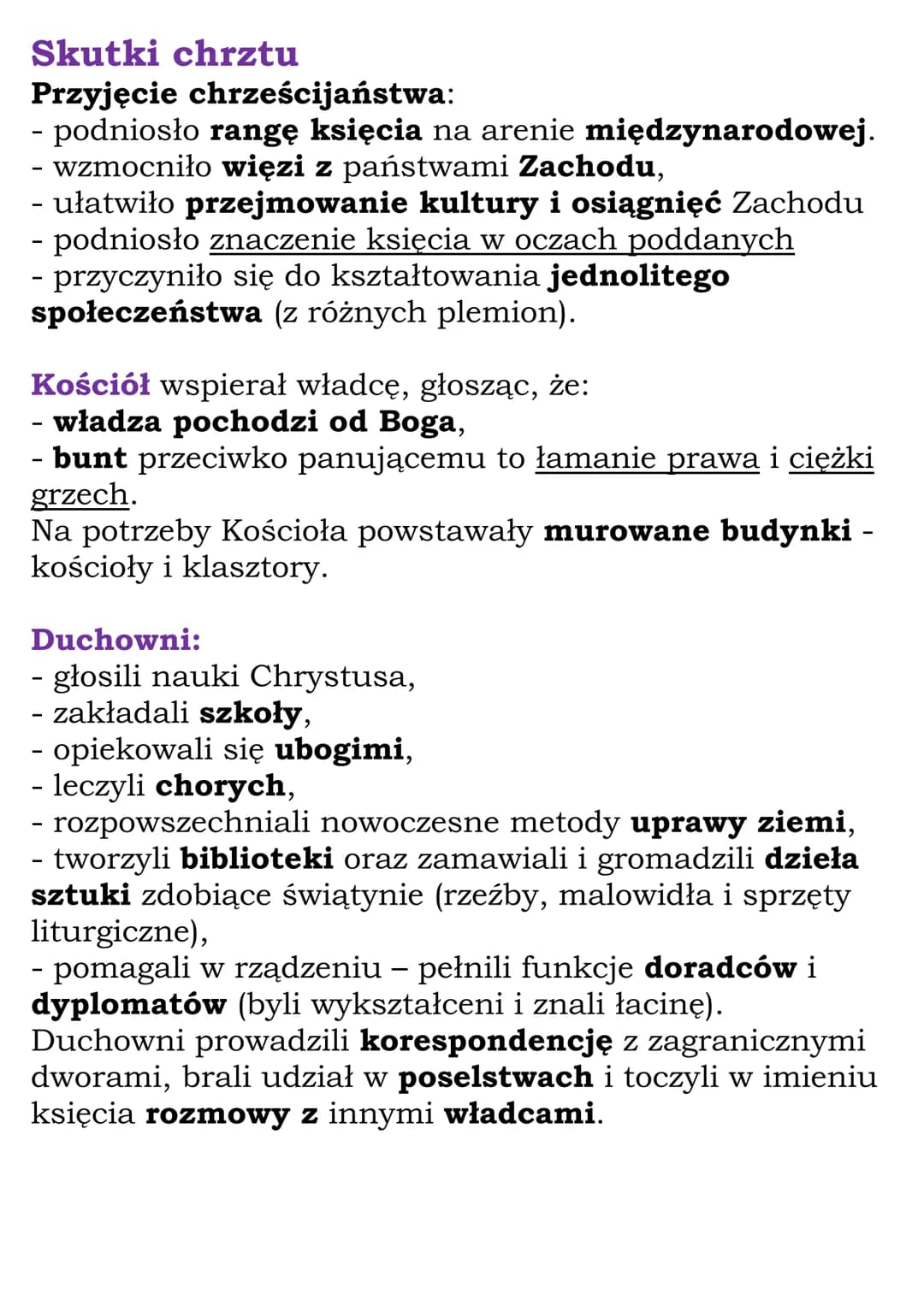 Mieszko I i początki
Polski
Od państwa Polan do Polski
Plemieniem Polan rządzili książęta z dynastii Piastów.
Najpierw Piastowie rządzili w 