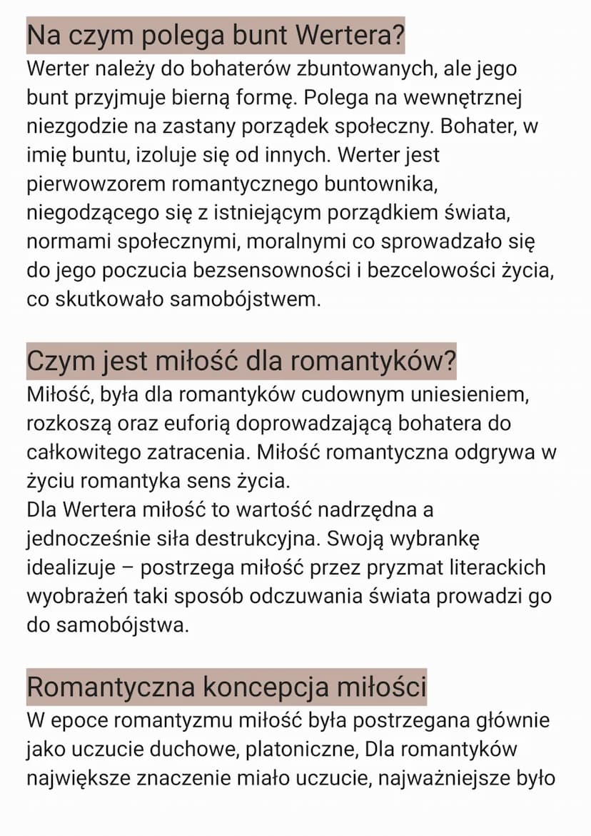 Cierpienia Młodego Wertera &
Geneza
Praca nad utworem trwała kilka tygodni. Został wydany
jesienią 1774 r. Podczas ukazania się powieści w
N