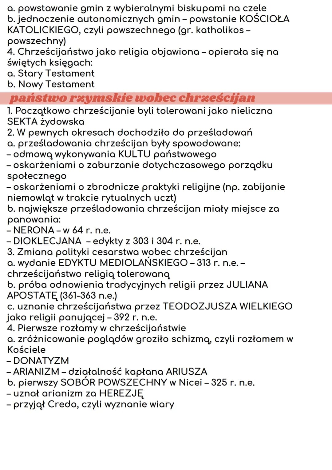 Narodziny
chrześcijaństion
działalność Jezusa Chrystusa
1. Palestyna w czasach Jezusa
a. w I w. p.n.e. Palestyna została wcielona do Imperiu