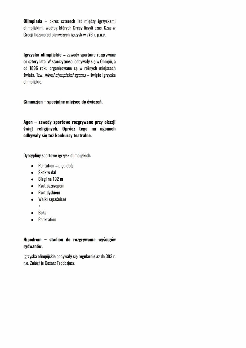 Dzieje starożytnej Grecji
1. Hellada i Hellenowie
Periodyzacja dziejów:
●
●
●
●
Okres minojski
Okres mykeński
●
Wieki ,,ciemne" - 1200/1100 