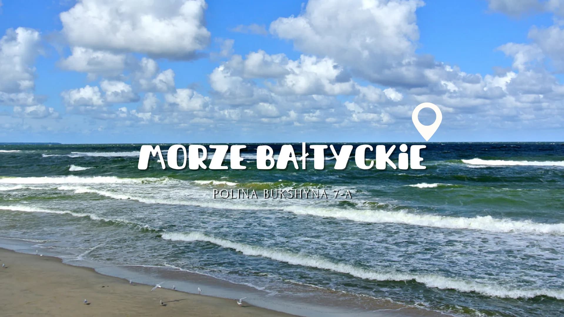 MORZE BATYCKIE
POLINA BUKSHYNA 7-A Chararterystyka
Bałtyki
Bałtyk zwany jest śródlądowym morzem
północnej Europy, ponieważ ze wszystkich str
