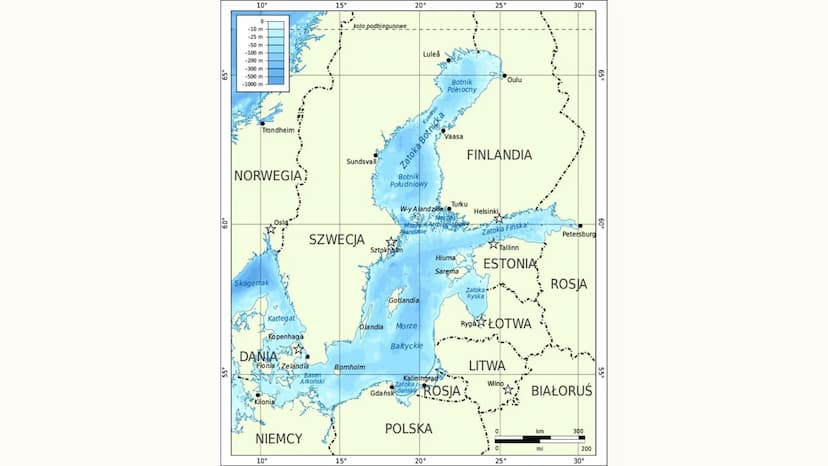 MORZE BATYCKIE
POLINA BUKSHYNA 7-A Chararterystyka
Bałtyki
Bałtyk zwany jest śródlądowym morzem
północnej Europy, ponieważ ze wszystkich str