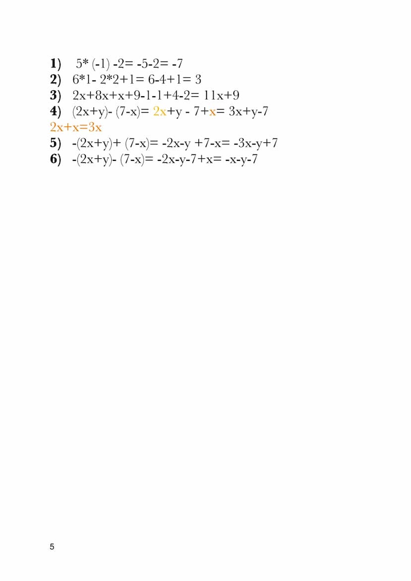 WYRAŻENIA
ALGEBRAICZNE
Wyrażenia algebraiczne to wyrażenie przedstawione za
pomocą liczb, liter, znaków działań i nawiasów.
Obliczenia poleg