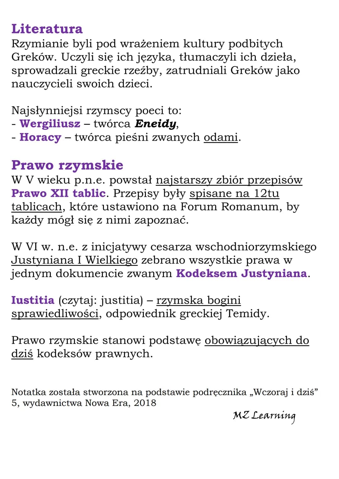 Dokonania starożytnych
Rzymian
Budownictwo / architektura
Rzymianie stosowali w budownictwie łuk i kopułę.
Używali cementu i betonu.
Budowal