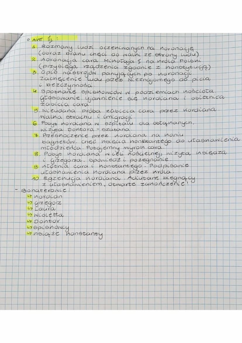 KORDIAN
-z
nocy
czas powieści nie jest utożony
31 grudnia 179gy, na 1 stycznia 1800x
chronologicznie!
chatka czarmonsięznina Twardonsniego w