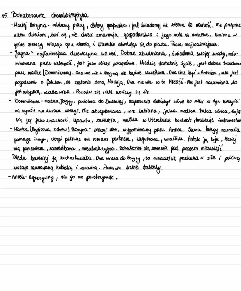 Chłopi
Problematyka WSL only
wieś
1. Ponieść Miodo Polska, bo nie posiada czystości stylistycznej ~ pisaniu. Mieszame stylón
• Realiam - pra