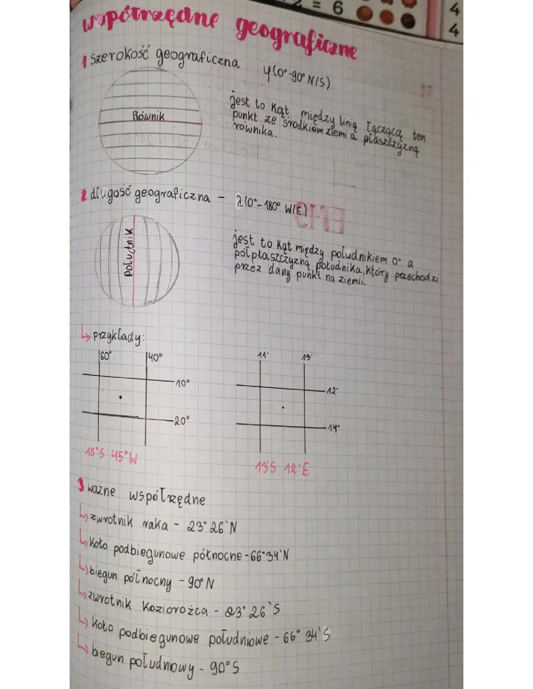 Poznaj współrzędne geograficzne