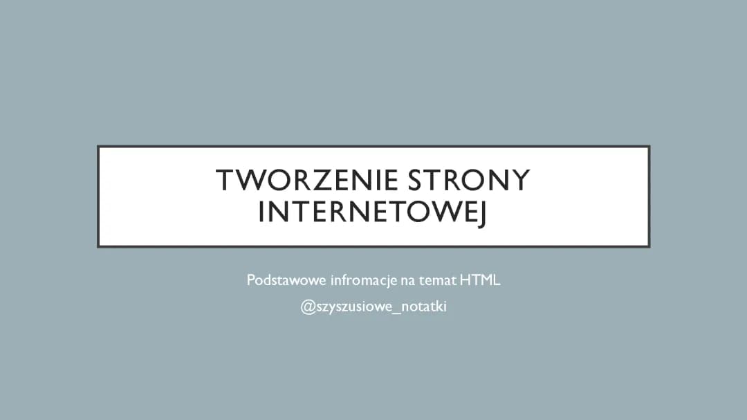 Jak zrobić fajną stronę HTML w Notatniku: Prosty przewodnik