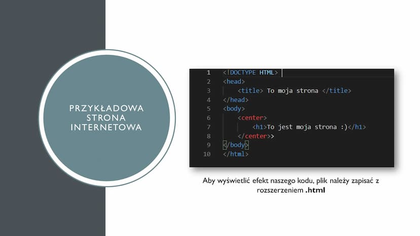 TWORZENIE STRONY
INTERNETOWEJ
Podstawowe infromacje na temat HTML
@szyszusiowe_notatki CZEGO
DOWIESZ SIĘ W
TEJ NOTATCE?
1. Czym jest język H