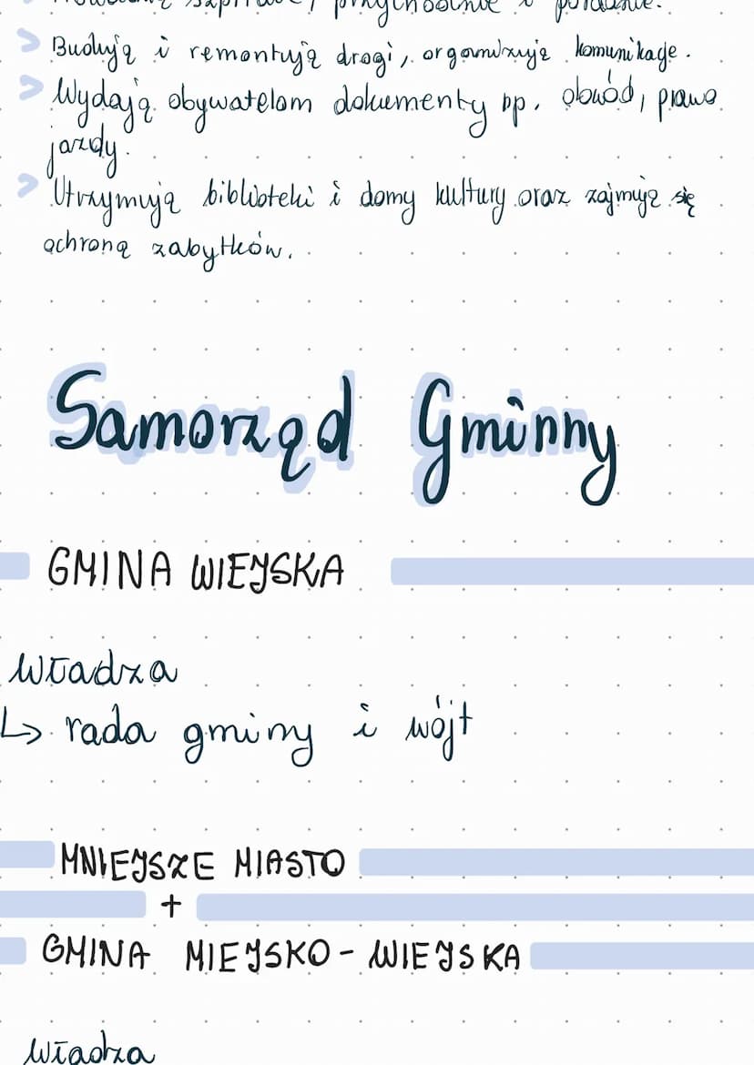 Grym jest Samorzad?
SAMORZĄD
Terytorialne
> Tworzą je mieszkańcy
określonego obszaru,
(np. gminy, powiatu,
wojewódzstwa.).
Specjalne
Należą 