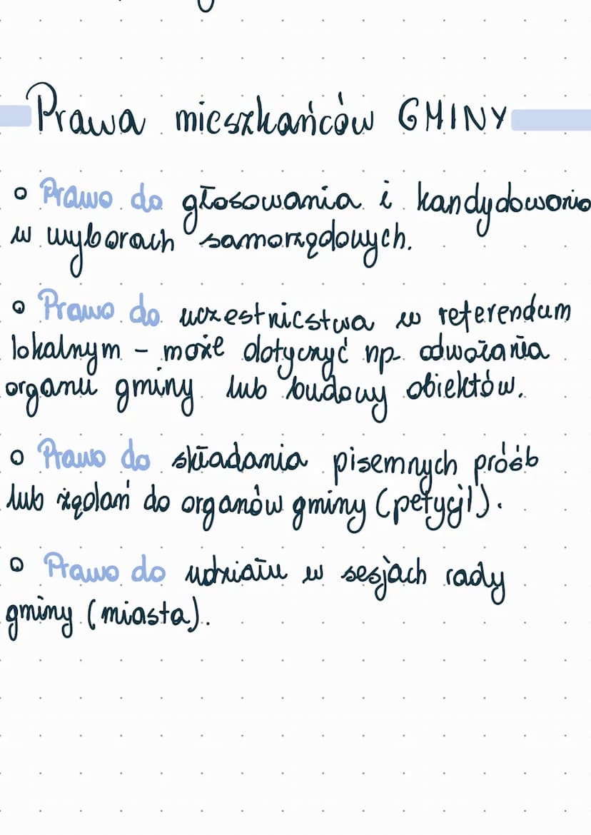 Grym jest Samorzad?
SAMORZĄD
Terytorialne
> Tworzą je mieszkańcy
określonego obszaru,
(np. gminy, powiatu,
wojewódzstwa.).
Specjalne
Należą 