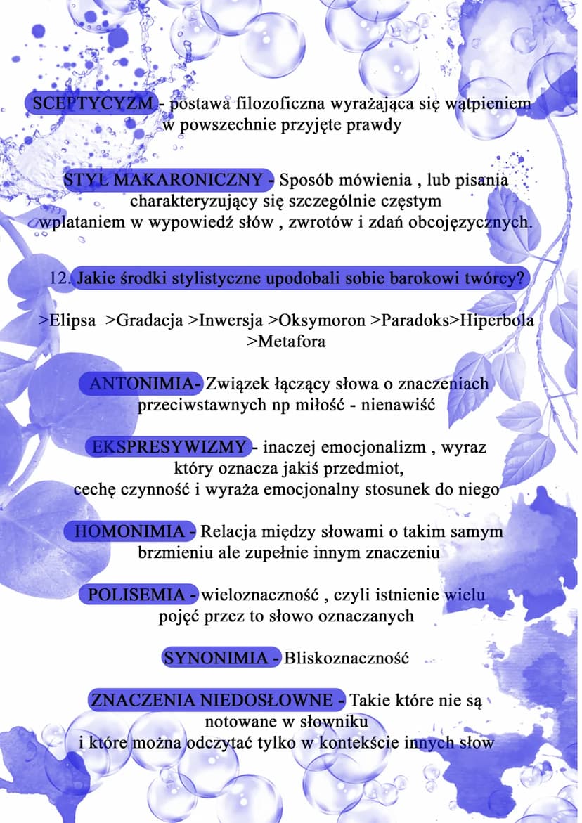 Barok- epoka
przeciwieństw XVII (17w)
jak pisarze barokowi postrzegali człowieka?
Nie przypisywali człowiekowi zbyt wielkiej potęgi.
Człowie
