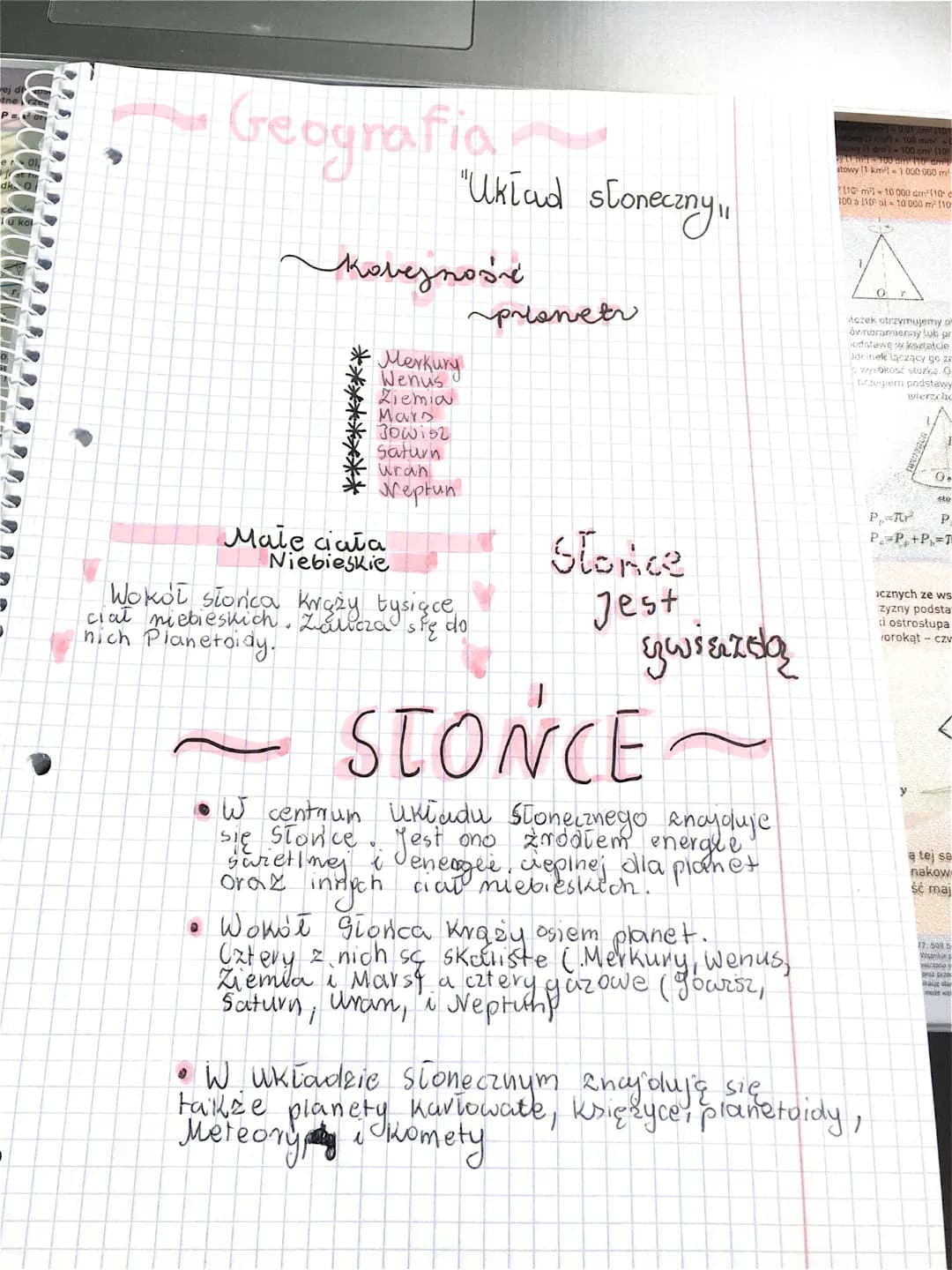 Jej de
tne
Geografia
колезнодо
Merkury
Wenus
Ziemia
********
Mars
Jowisz
Saturn
uran
reptun
Male ciała
Niebieskie
"Układ słoneczny,
Wokot si