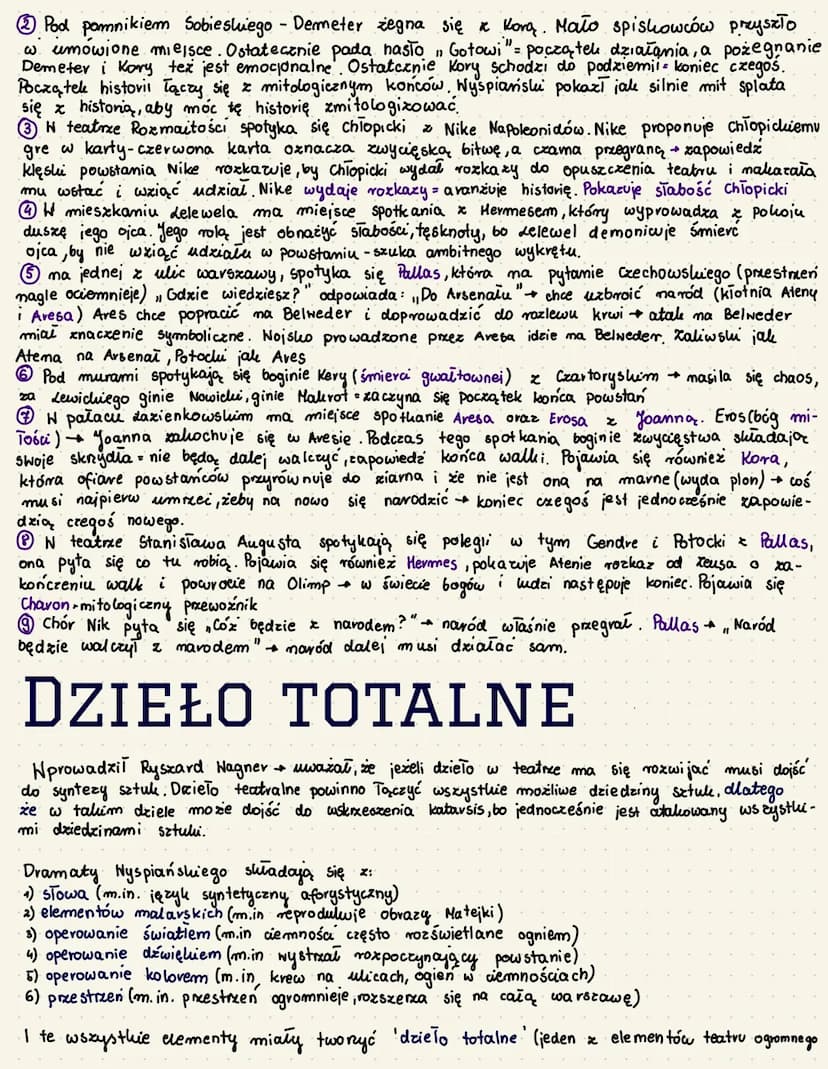 ŚWIAT PRZEDSTAWIONY
Cras akcji okres przed i w trakcie powstania listopadowego 1830r
Miejsce akcji Warszawa (Belweder, amfiteatr, Tazienki k