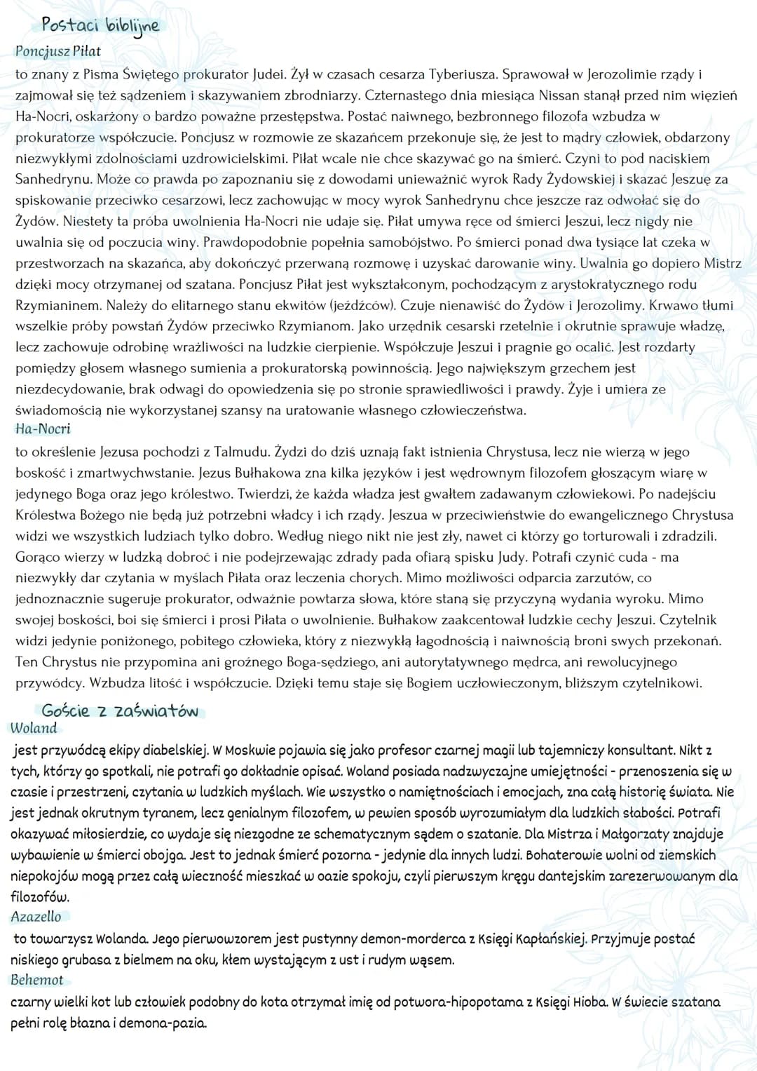 "Mistrz i Małgorzata" Michał Afanasjew Bułhakow
Geneza i kontekst literacki
W liście do jednego z przyjaciół Bułhakow napisał, że o ile do n