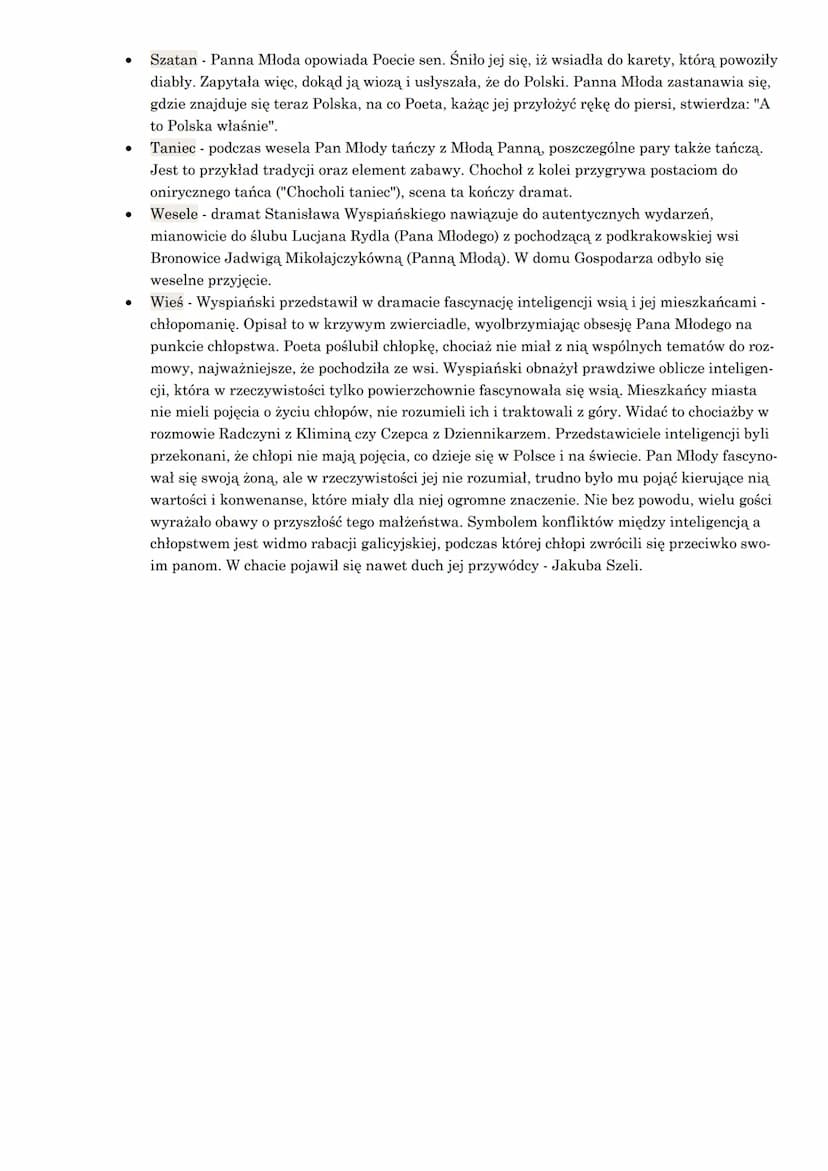 1. Data wydania: 1901
2. Epoka: Młoda Polska
3. Rodzaj: dramat
4. Gatunek: dramat symboliczny
5. Czas akcji: XX wiek
6. Miejsce akcji: Brono