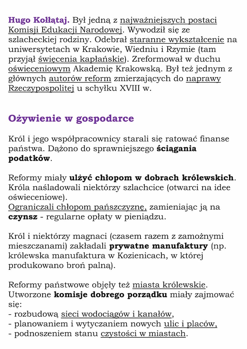 Reformy stanisławowskie
Próby reform i odrodzenie kulturalne
Rozbiór (1772 r.) wstrząsnął opinią publiczną w
Rzeczypospolitej.
Państwo polsk