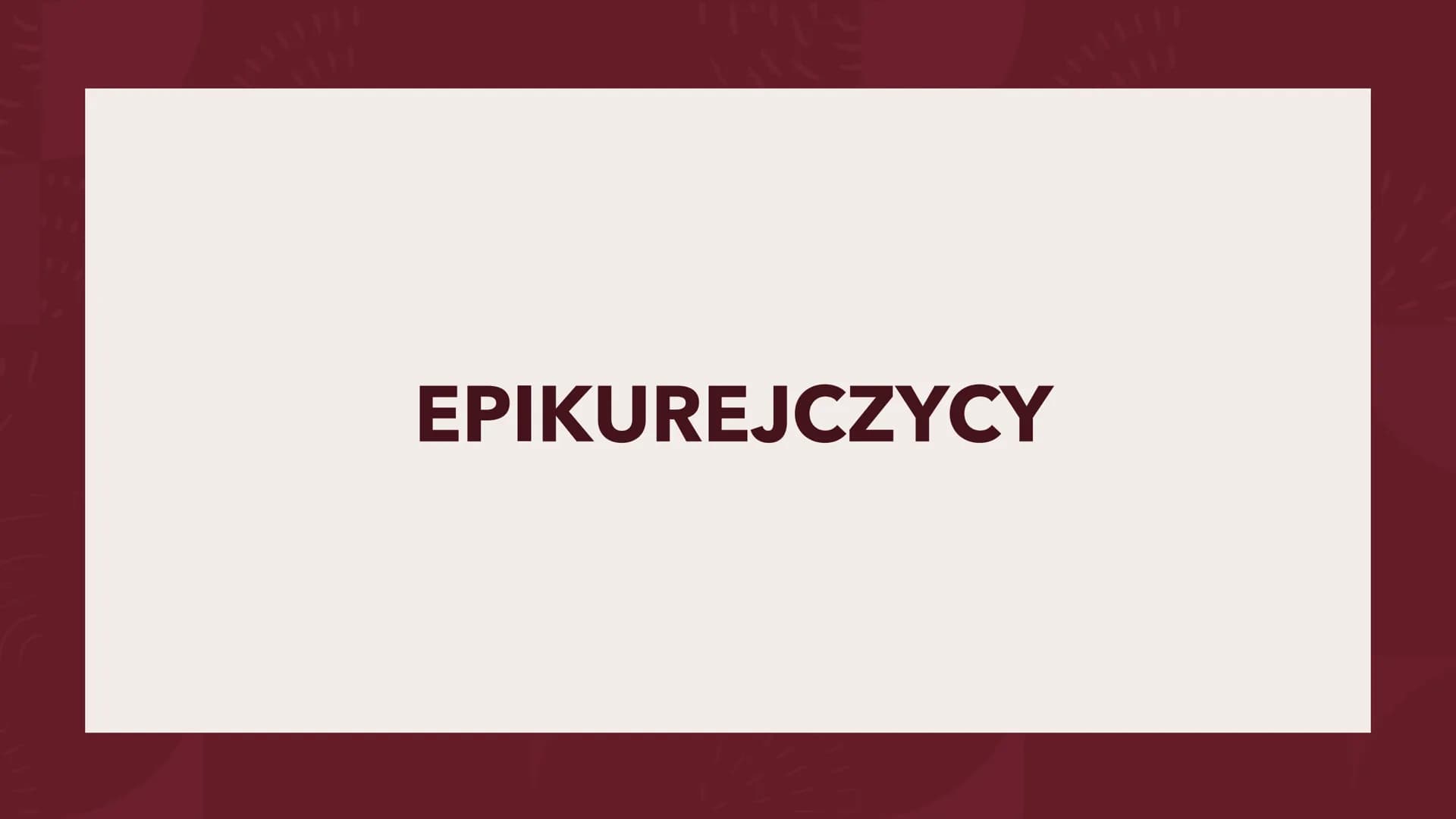STOIZM, EPIKUREIZM I
SCEPTYCYZM
Ogólne informacje STOICY Założyciel i przedstawiciele
Szkołę stoicką założył Zenon z Kition
Mimo zgłębiania 