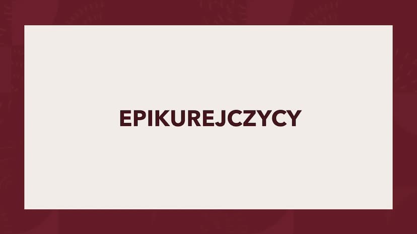 STOIZM, EPIKUREIZM I
SCEPTYCYZM
Ogólne informacje STOICY Założyciel i przedstawiciele
Szkołę stoicką założył Zenon z Kition
Mimo zgłębiania 