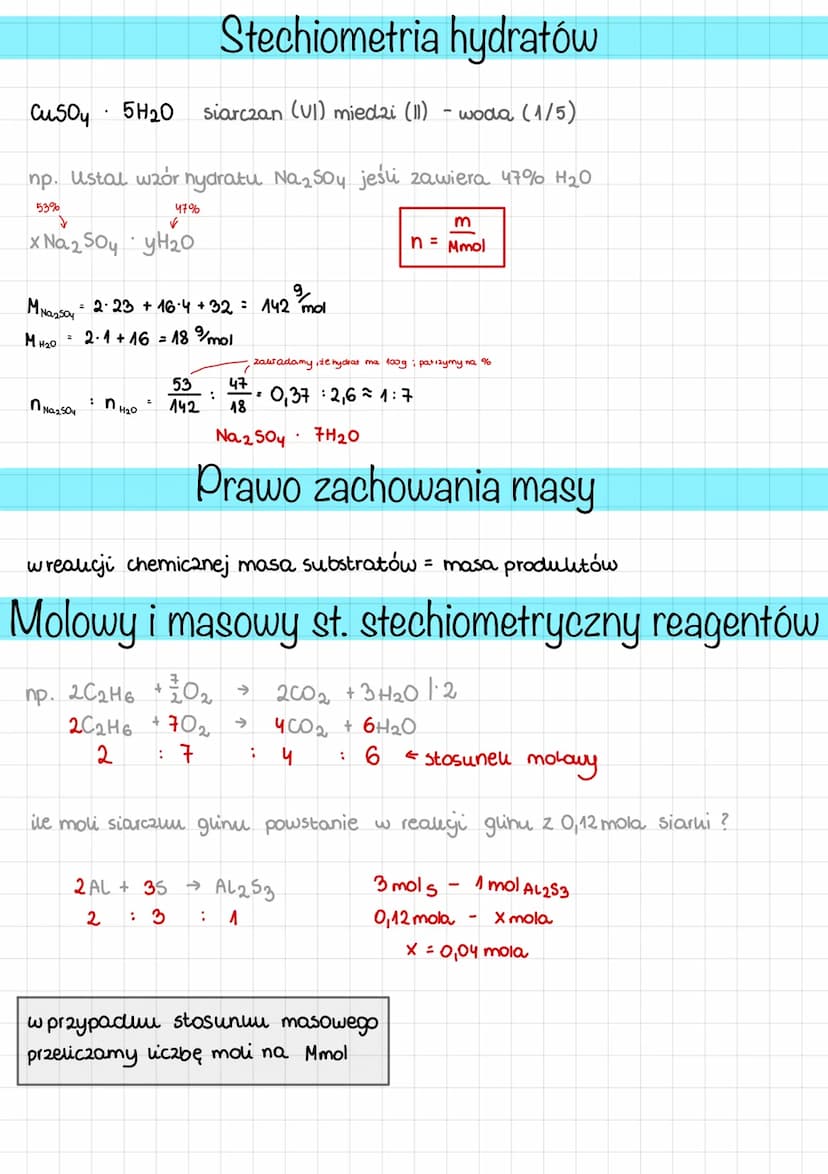 Masy atomów i cząsteczek
masa atomowa jej jednostką, jest unit [U]
masa cząsteczkowa jej jednostką jest unit [U]
bezwzględna masa cząsteczki