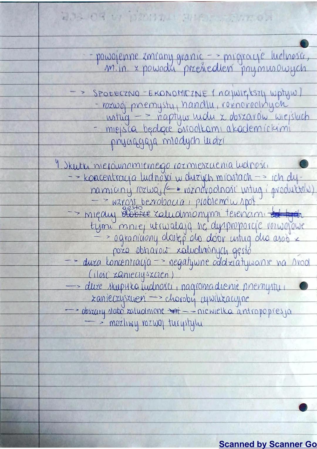 # ROZMIESZCZENIE LUDNOŚCI W POLSCE

1. Większość ludzi osiedla się w dużych skupiskach miejskich.
- tatwie, zdobyć dobre wykształcenie
- to 