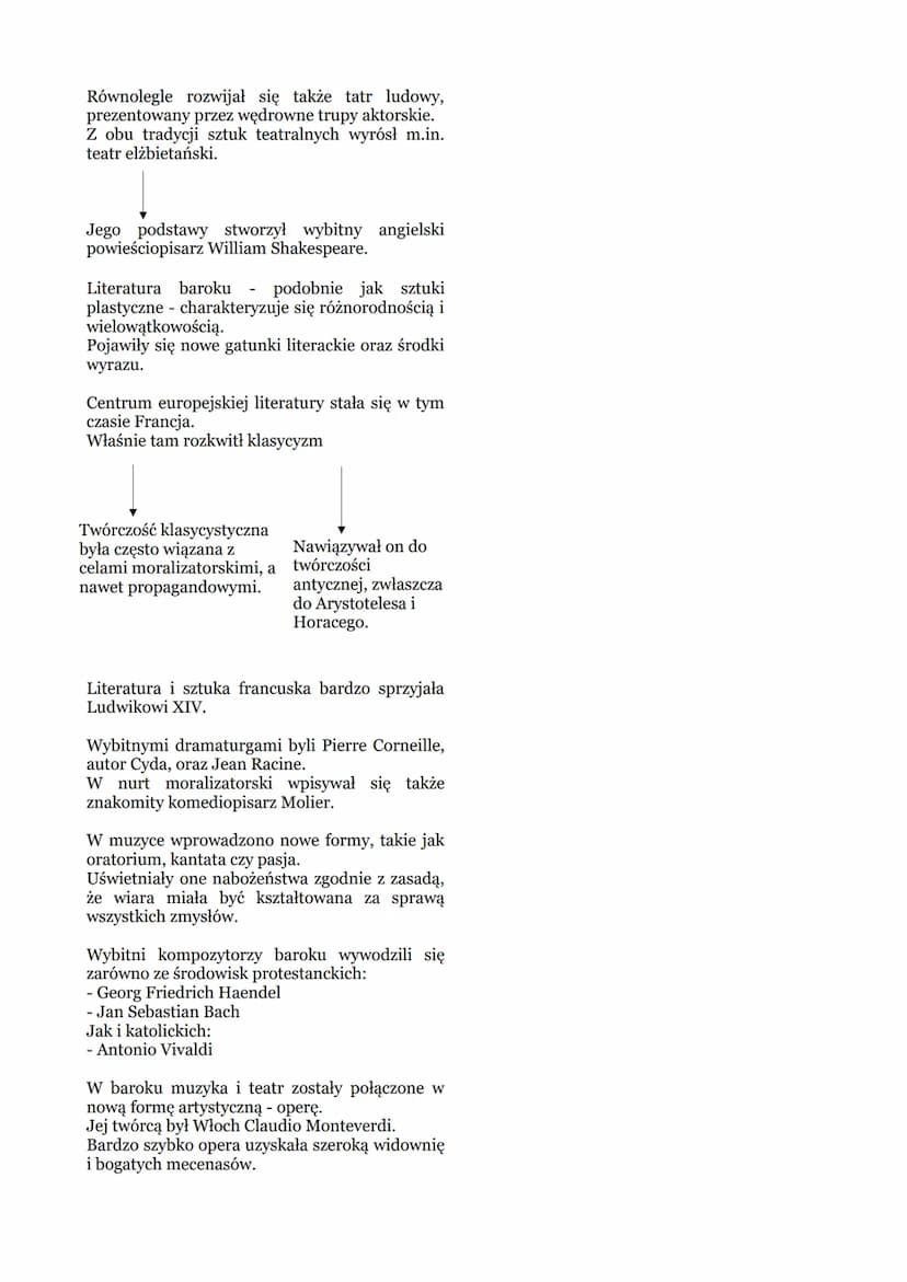 ➤ POMIĘDZY RENESANSEM A
BAROKIEM
Kultura baroku
Początek XVI w. Twórcom we Włoszech
stopniowo przestał wystarczyć renesansowy
porządek, harm