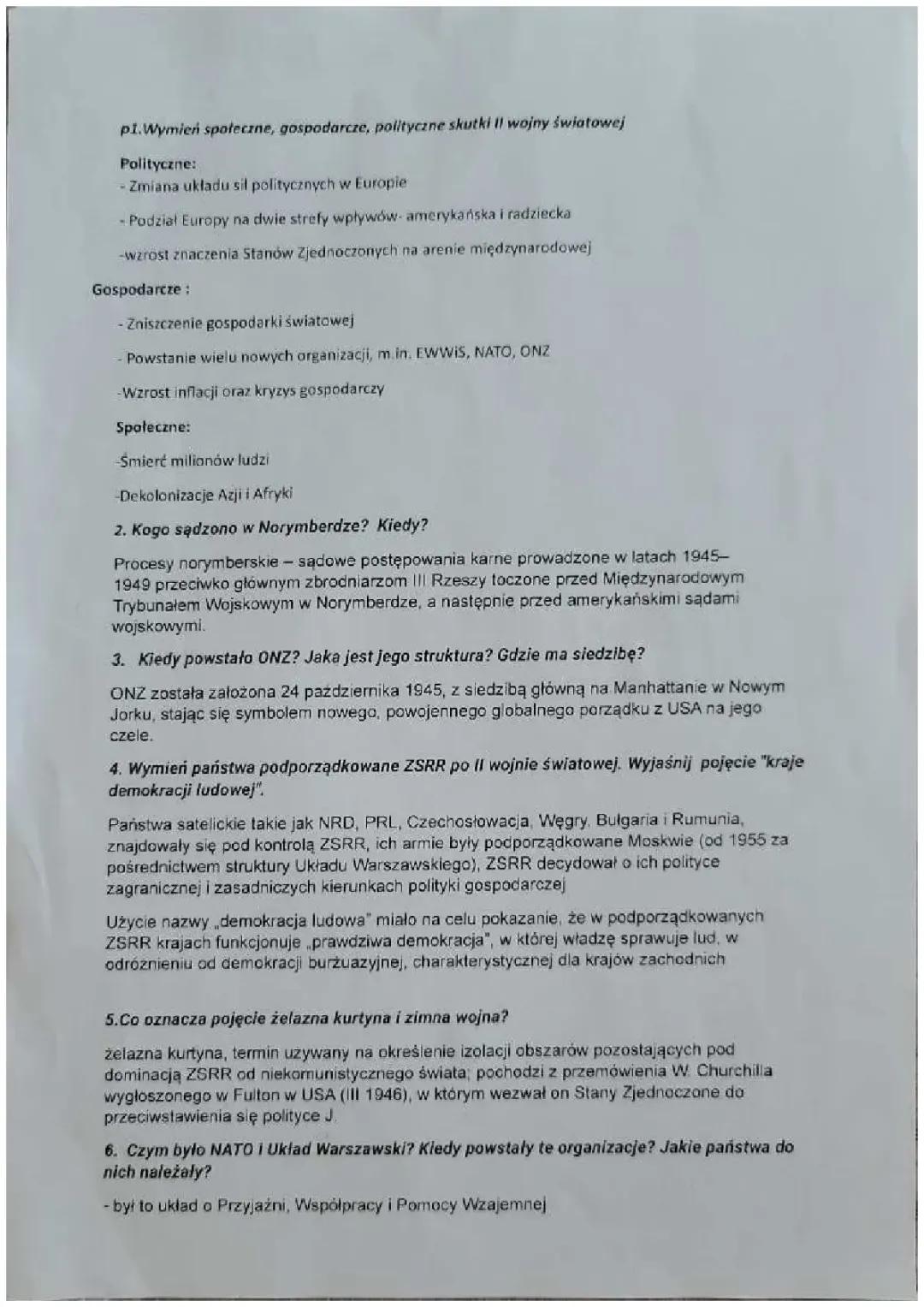 Historia notatka za żelazna kurtyna