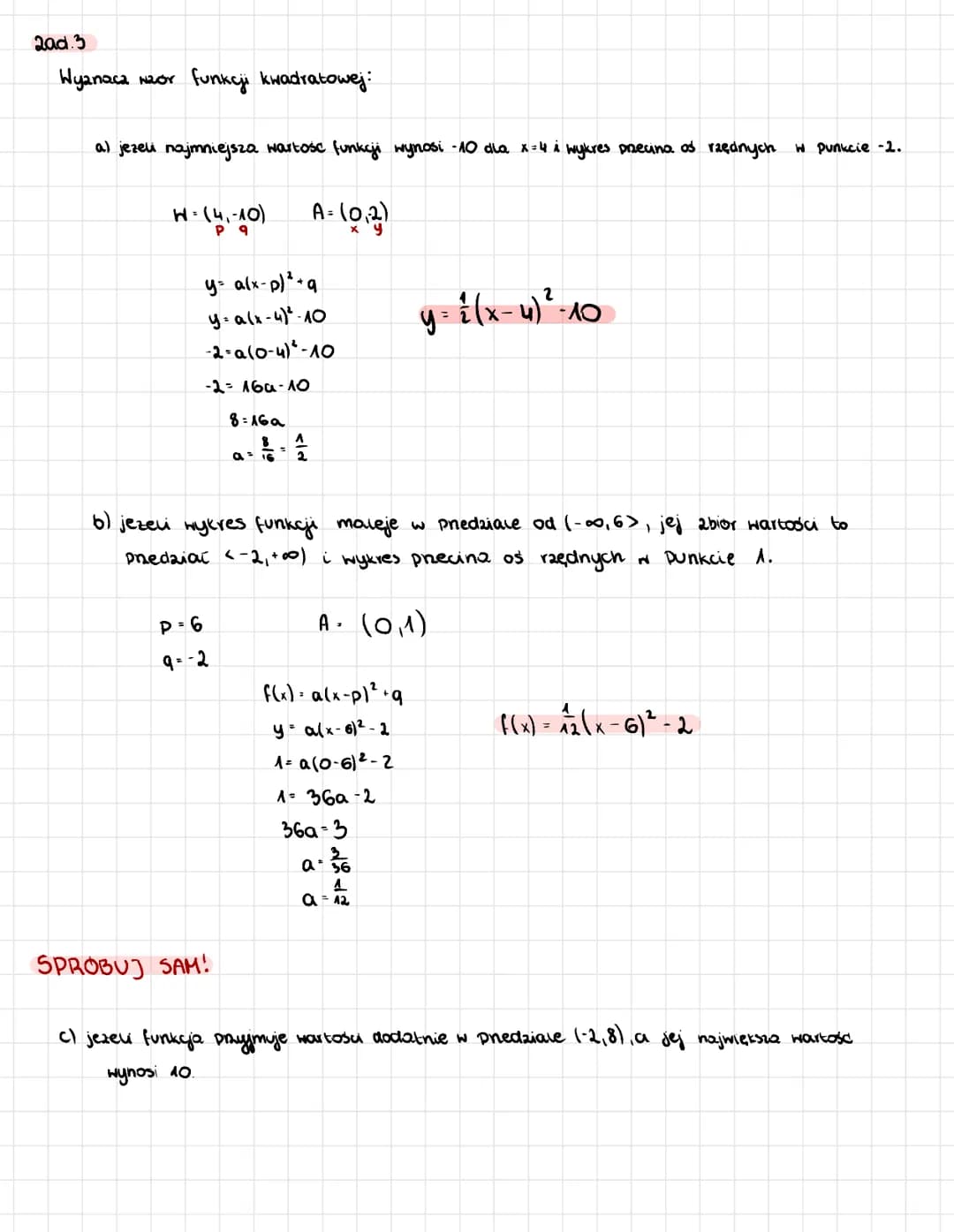 <h2 id="thequadraticfunction">The Quadratic Function</h2>
<p>The quadratic function, also known as the second-degree polynomial, can be expr