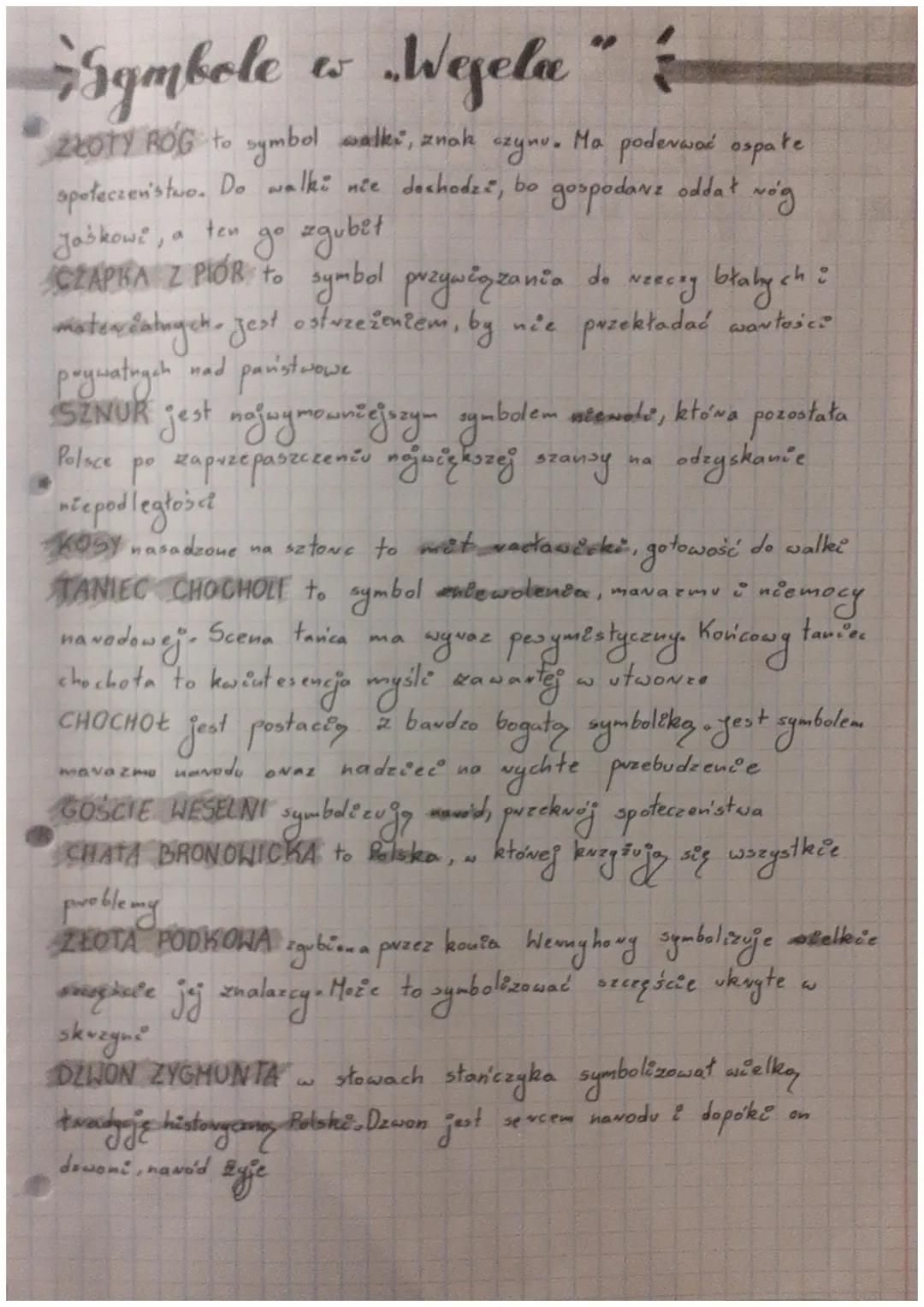 Symbole
W
„Wejela" "
220TY ROG to symbol walks, anoh
czynu.
społeczeństwo. Do walki nie dochodze, bo
Jaśkowi, a ten
go zgubet
Ma poderwać os