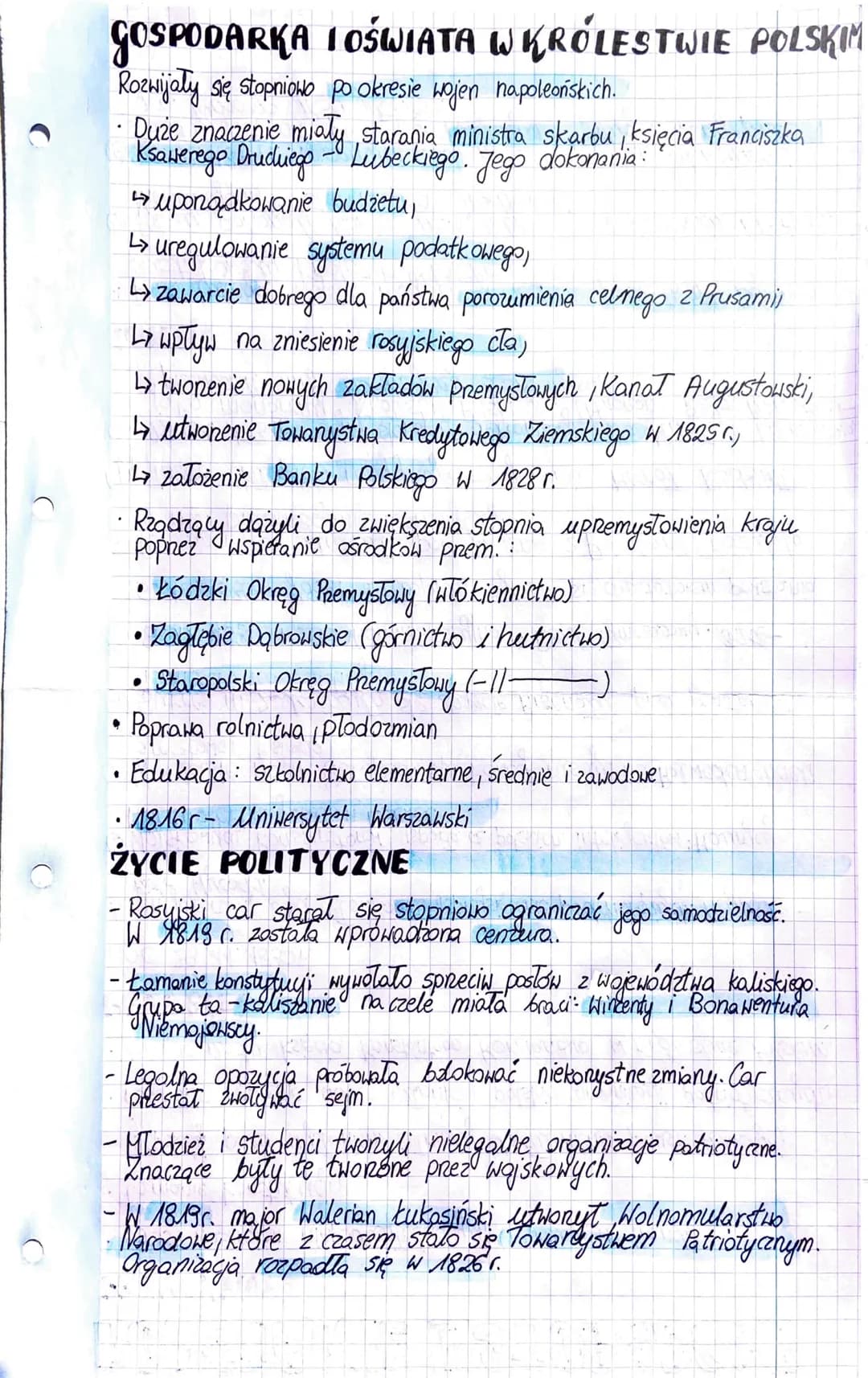 ZIEMIE POLSKIE WLATACH
1845-4830
Posiadały różny status.
Królestwo Polskie i ziemie zabrane
Królestwo Polskie połączone z Rosją unią persona