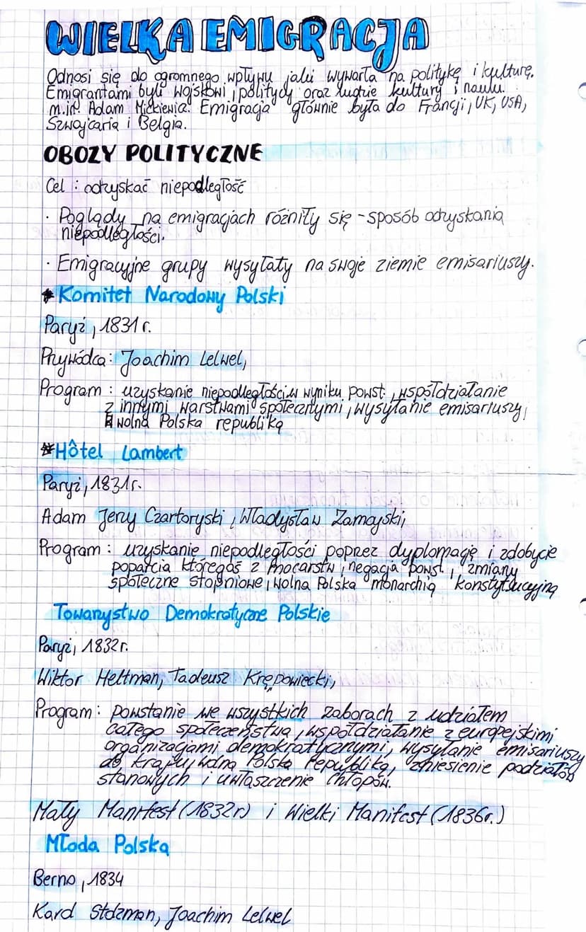 ZIEMIE POLSKIE WLATACH
1845-4830
Posiadały różny status.
Królestwo Polskie i ziemie zabrane
Królestwo Polskie połączone z Rosją unią persona