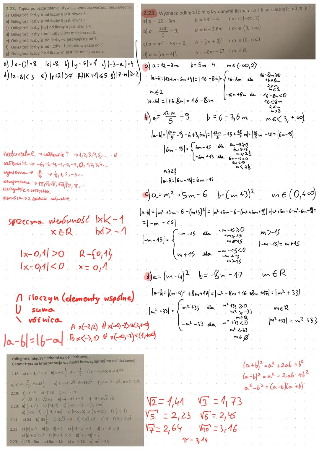 1-21=2101=0
| 21 = 2 ||1 - π/= -(1-1) = 1 +√7 = 2,64
|
.=.77-1
- 2 10 22--2-2
liczba c równoległa od liczb a i b
x w odległości d od liczby 