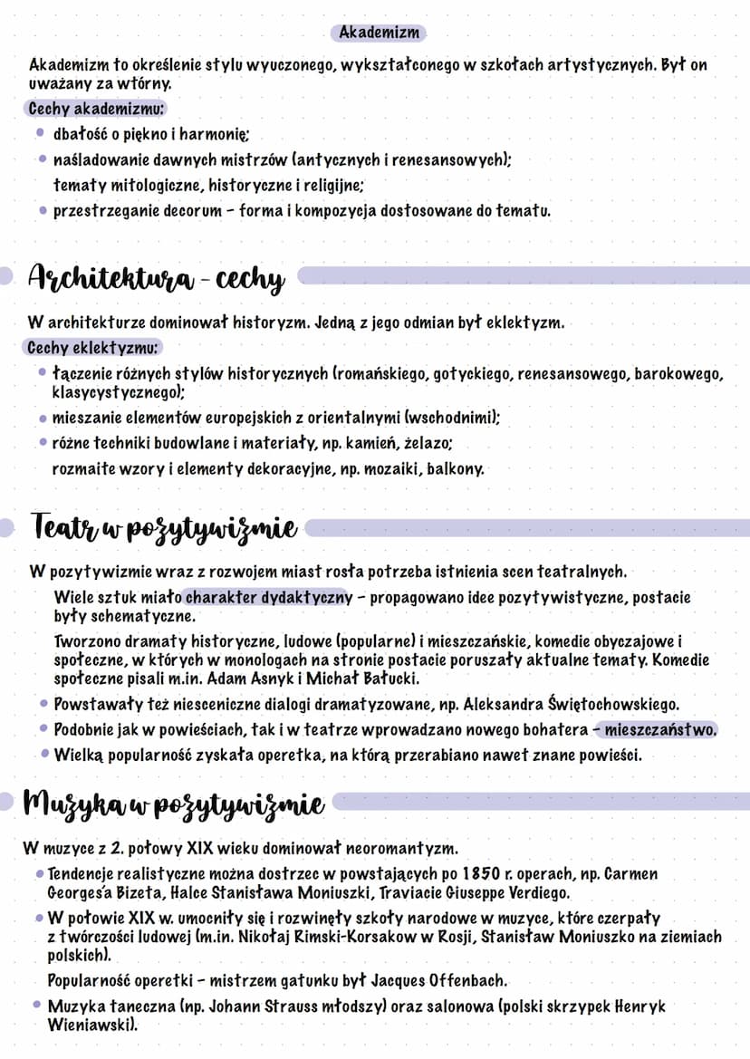 Pozytywizo
Ramy czasowe
Ramy czasowe pozytywizmu zasadniczo obejmują 2. połowę XIX w.
Pozytywizm w Europie (występuje jako realizm i natural