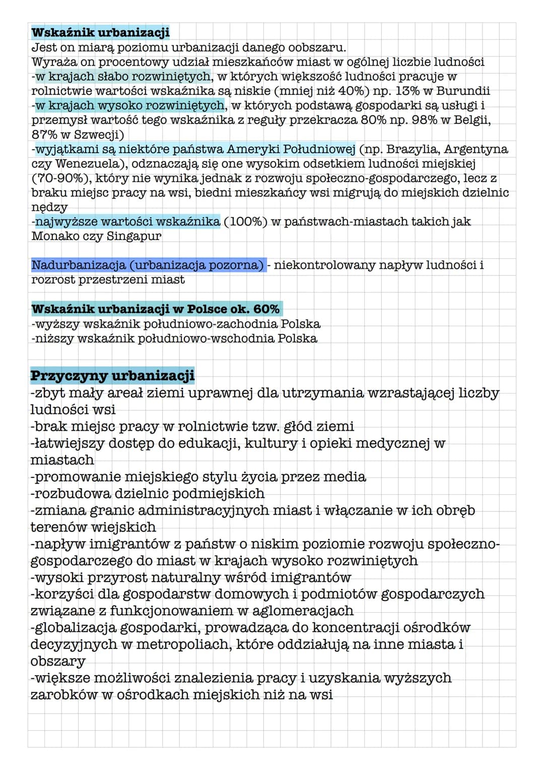1. Rozwój sieci osadniczej na świecie
osadnictwo - proces osiedlania się ludności na określonym terenie
Rodzaje jednostek osadniczych
w zale