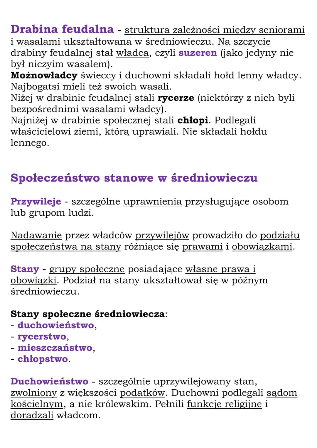 System feudalny
Społeczeństwo średniowiecza
Wczoraj i dziś
Nowa Era
kl. V
Społeczeństwo seniorów i wasali
W średniowieczu uważano, że państw