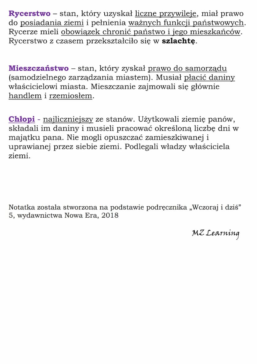 System feudalny
Społeczeństwo średniowiecza
Wczoraj i dziś
Nowa Era
kl. V
Społeczeństwo seniorów i wasali
W średniowieczu uważano, że państw
