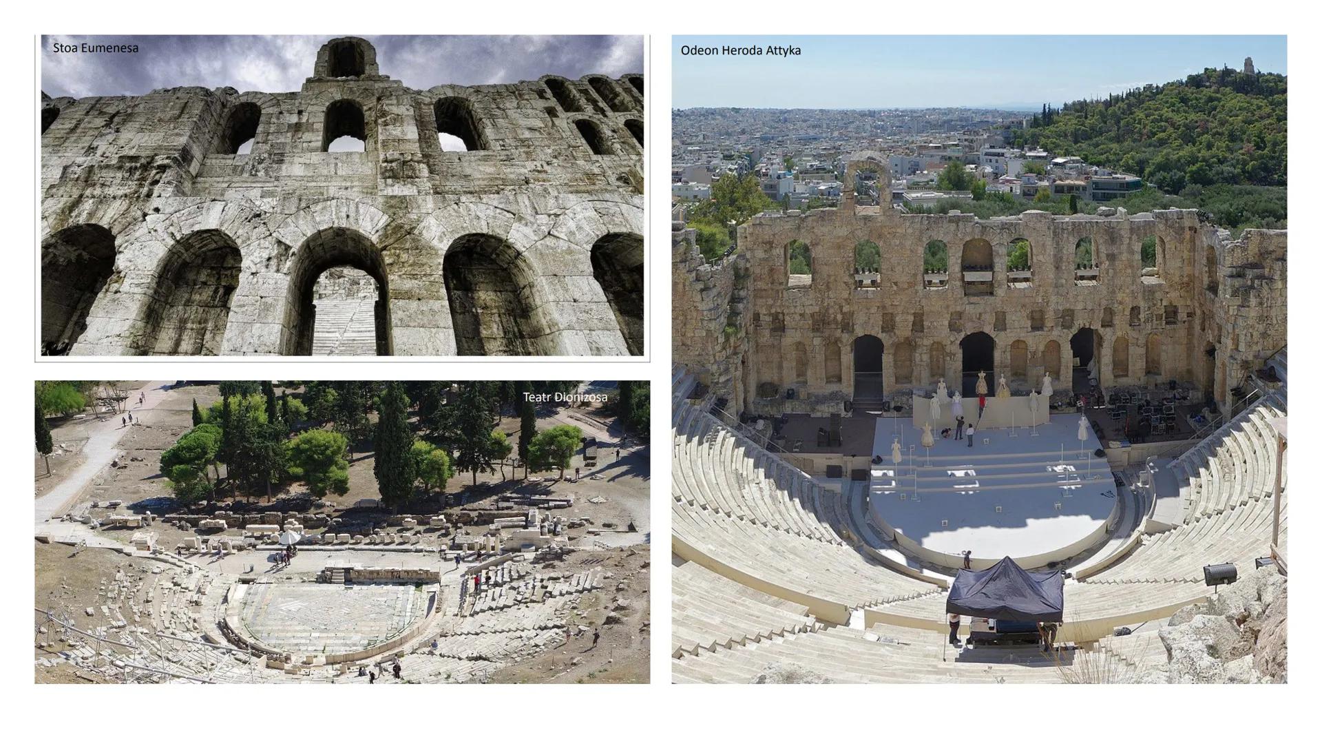 wwww
Sztuka starożytnej Grecji
i Rzymu
2412
T Partenon
Architektura Grecka
Świątynie: na planie prostokąta, otoczone kolumnami i bogato zdob