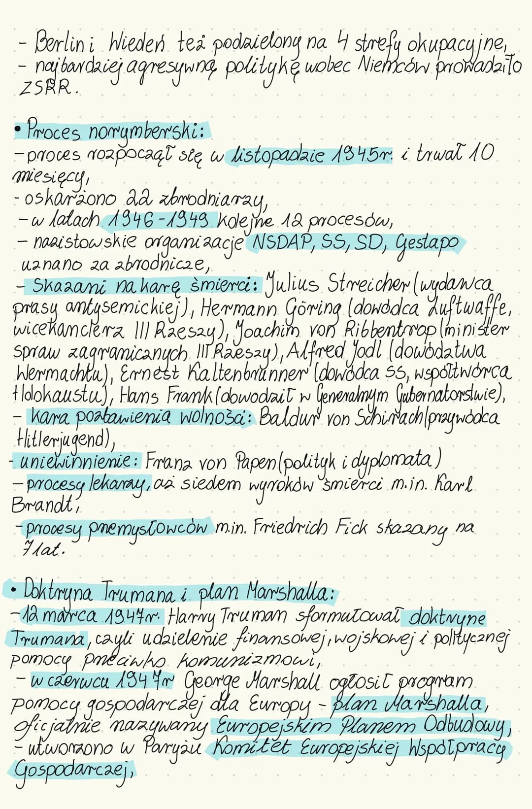 Odbudowa powojennego
świata
Straty wojenne:
w wojnie wzięło udział ponad 50 państw i zginęło
ponad 50mln ludzi,
majcięższe straty pod względ