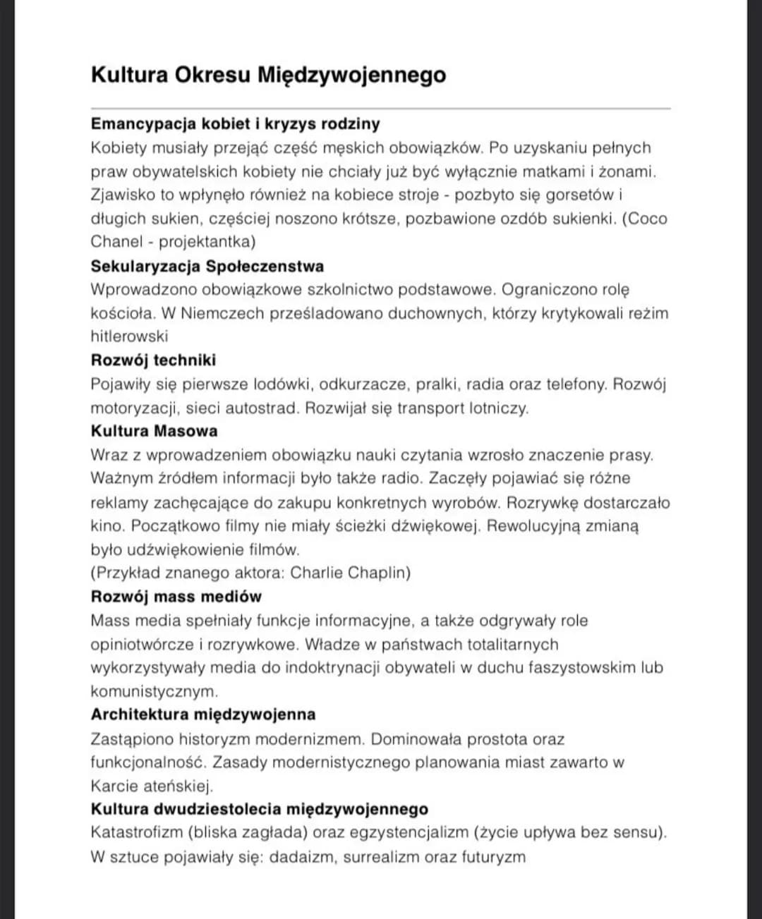
<p>W okresie międzywojennym kobiety w Polsce doświadczyły ważnych zmian związanych z emancypacją. Po uzyskaniu pełnych praw obywatelskich, 